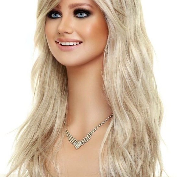 Other - Blonde Henry Margu Lace Front Monofilament Part Synthetic Wig Color10.613GR